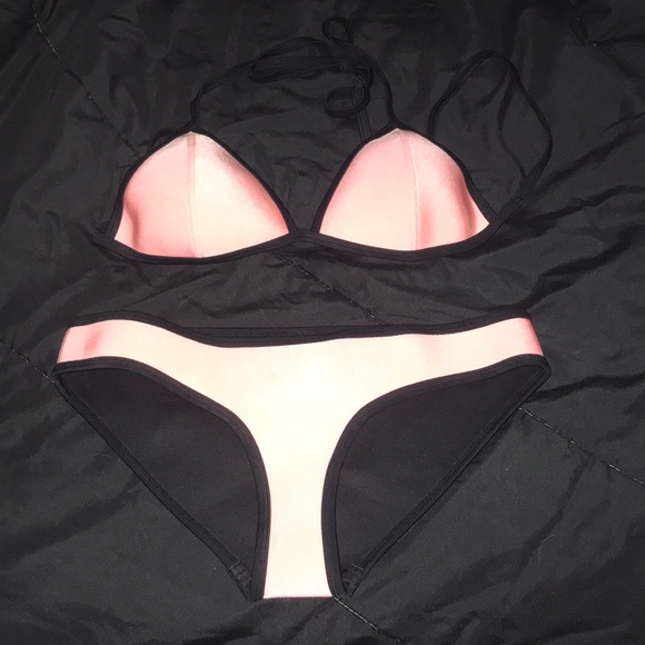 Triangl bathing suit pink - Picture 2 of 8